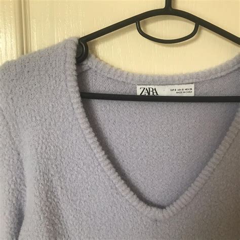 zara fluffy jumper.